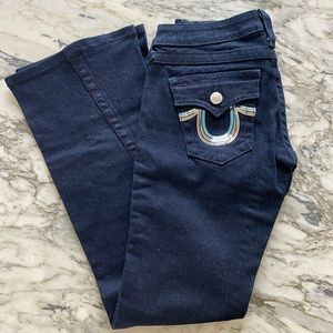 True Religion Jeans with sequence pockets.